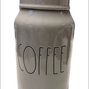 Rae Dunn coffee canister